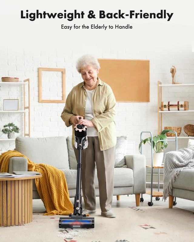 Upgrade 8-in-1 lightweight cordless vacuum