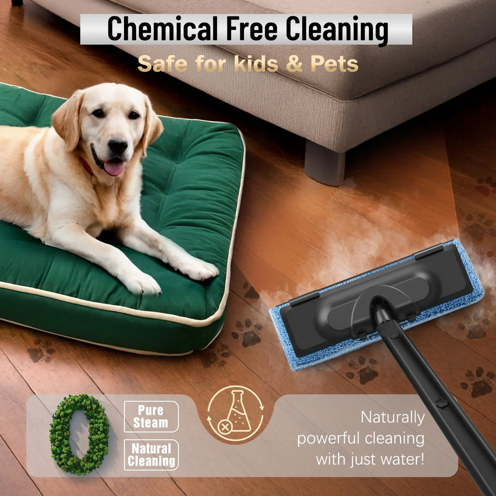 Heavy Duty Steam Cleaner with 1.5L Tank