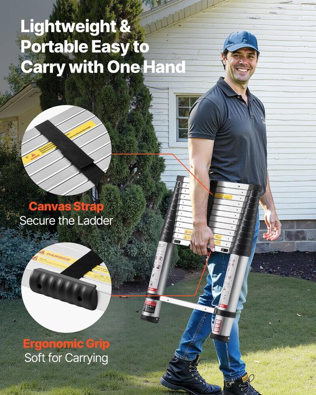 Telescoping Ladder Multi-Purpose Collapsible Extension