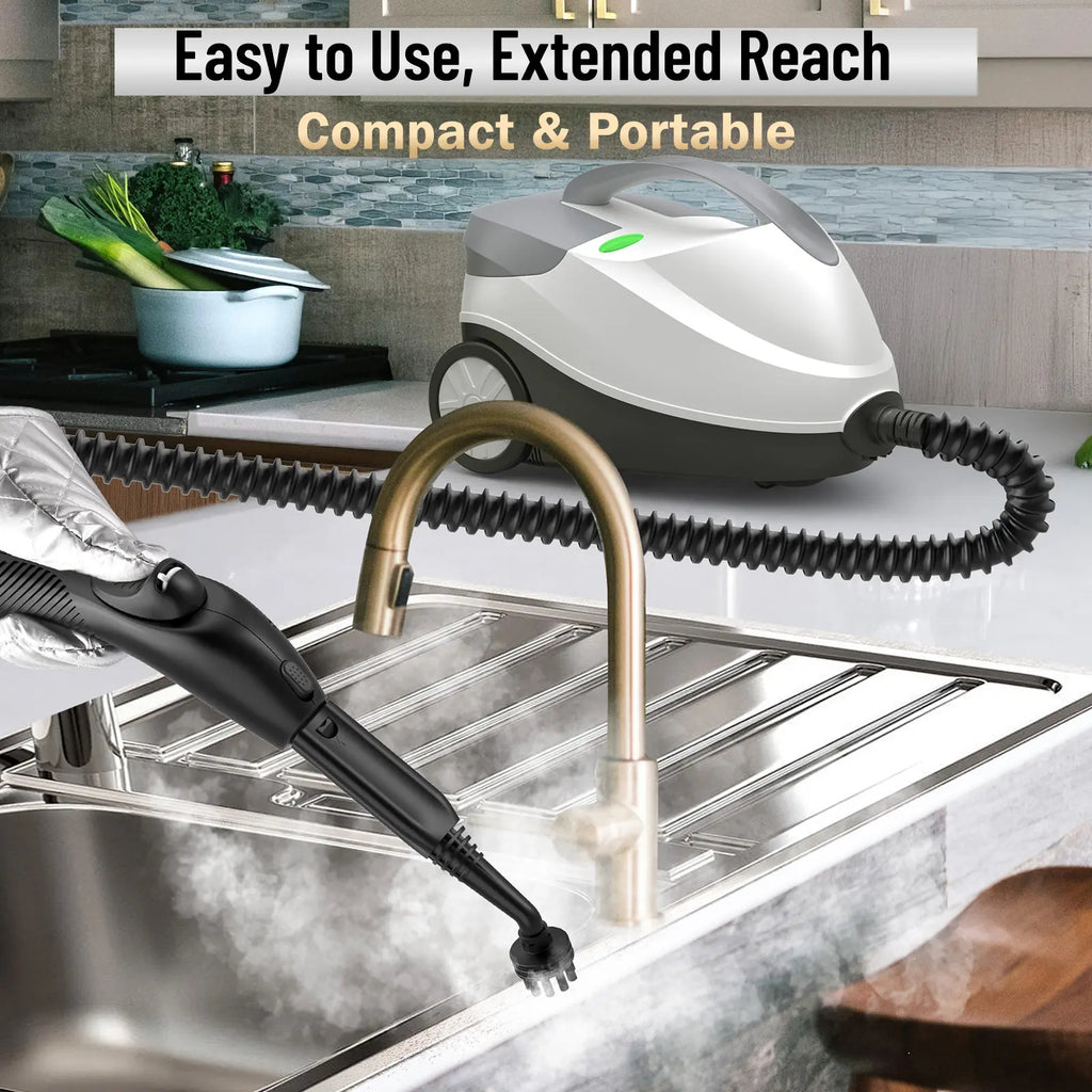 Heavy Duty Steam Cleaner with 1.5L Tank